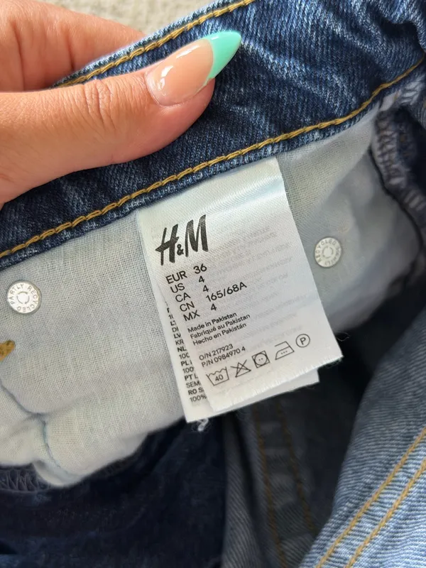 H&M 90s Baggy Jeans High-Waisted - Image 4