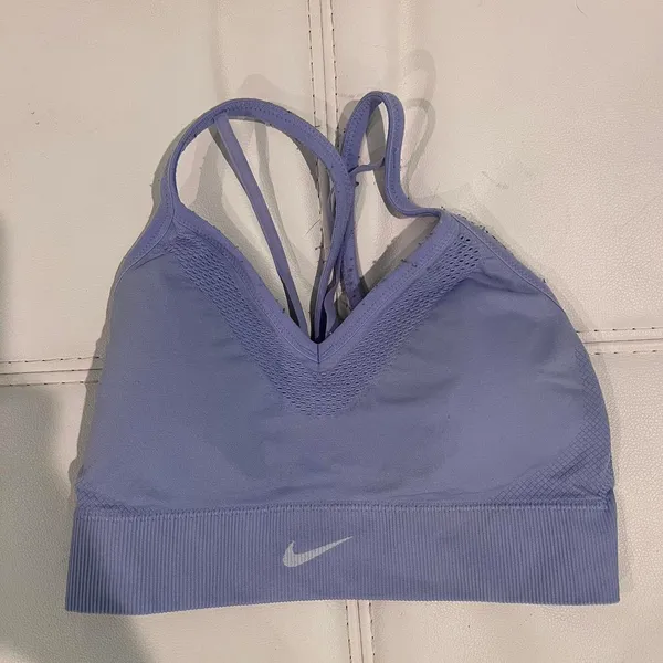Nike Purple Sports Bra - Image 2