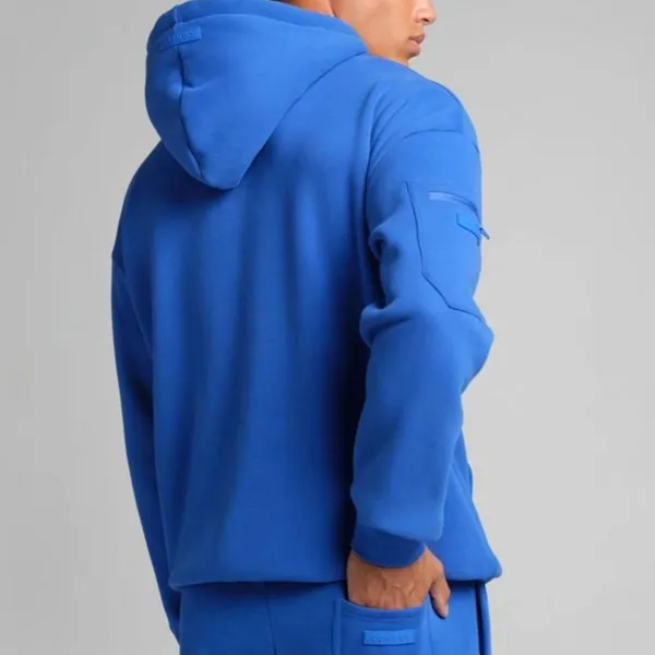 NWT COMFRT Cobalt Blue DND travel hoodie COLBALT BLUE Size M Size M - Image 7