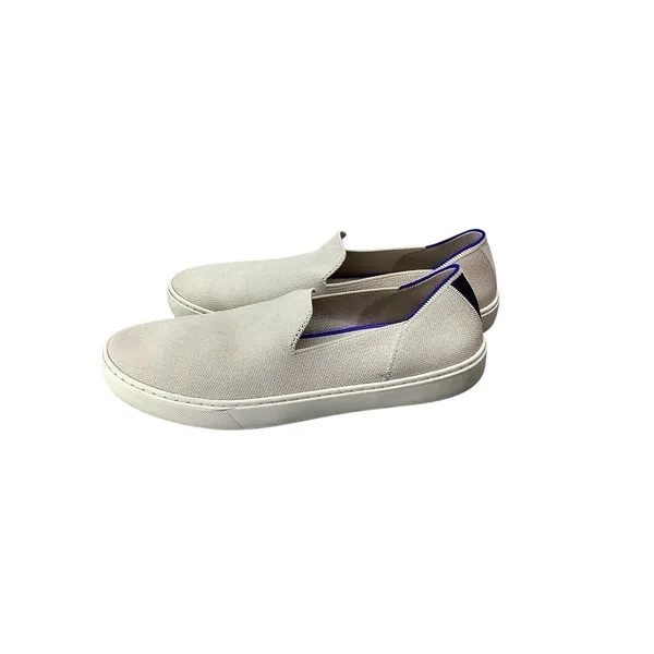 Rothy's Women's The Original Slip On Sneaker White Sand Textile Size 10‎ - Image 5