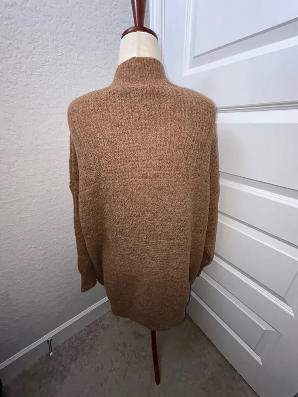 Natural Reflections Long Sleeve Open Front Cardigan Sweater Size XL - Image 3