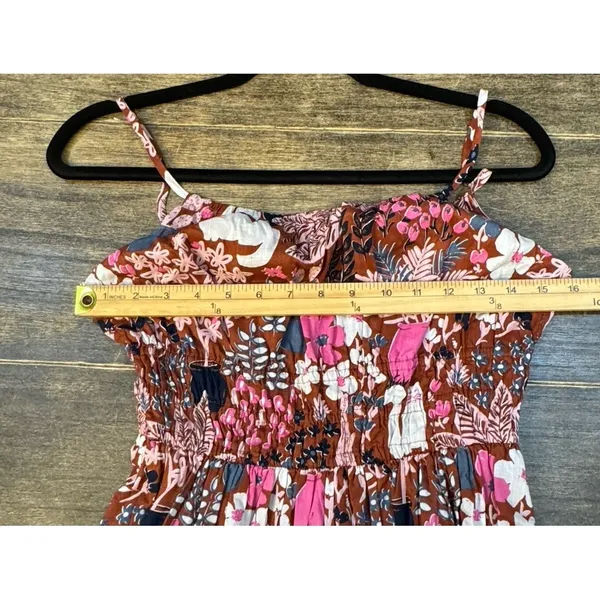 Kate Spade New York Garden Posy Midi Dress Size 6 Cat‎ Size 2 Kitten Print - Image 9