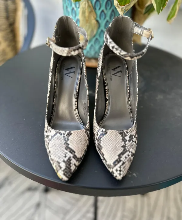Worthington Snake Skin Heels - Image 2