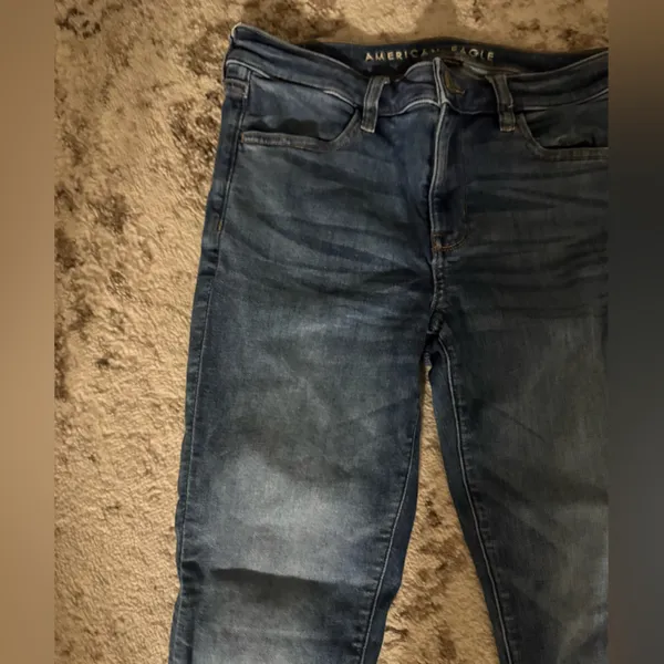 American Eagle next level stretch denim jegging jeans size 0 short - Image 6