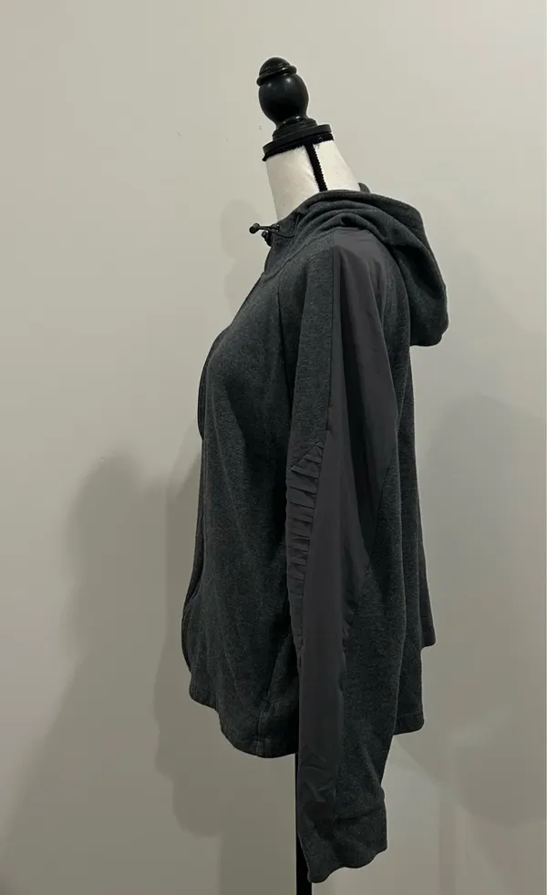 Avia Mixed Media Full Zip Hoodie - Image 2