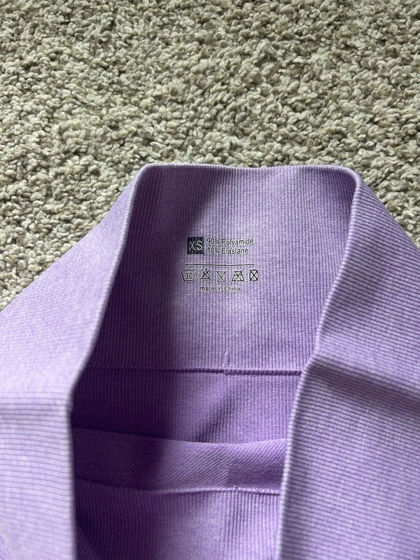 Purple Biker shorts Size XS - Image 3