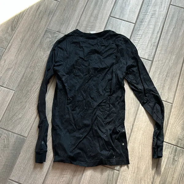 Nike black long sleeve shirt - Image 3