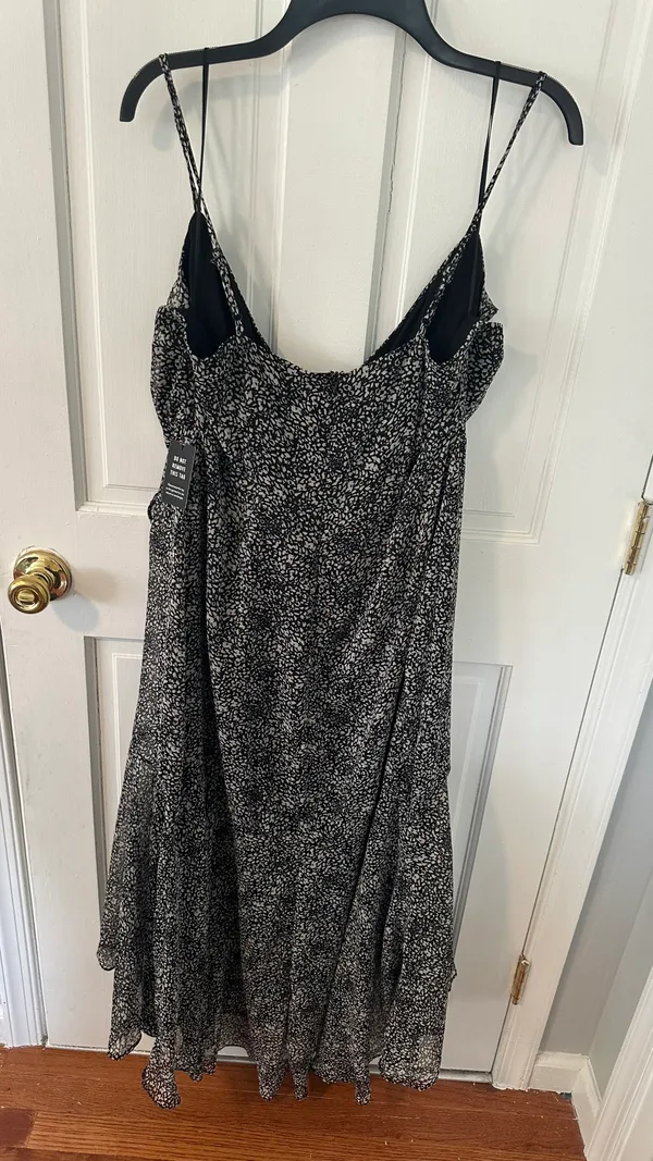 Express Black/White Maxi Dress - Image 2