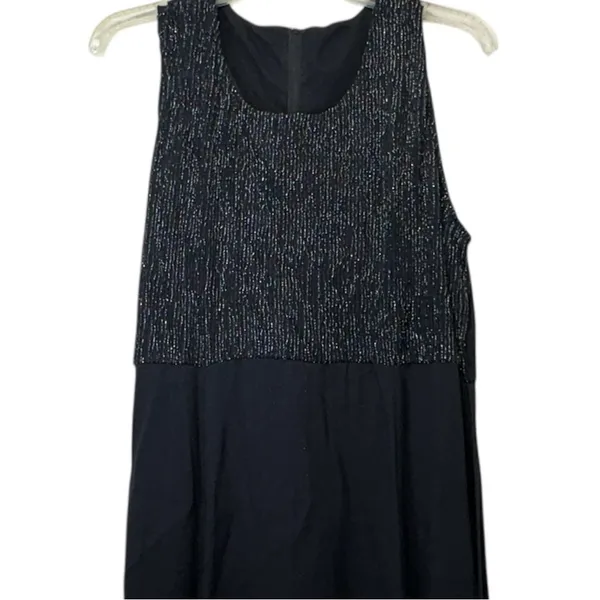 Vintage 90’s‎ Black Metallic Bodice Maxi Holiday/Party Dress NWT - Image 4