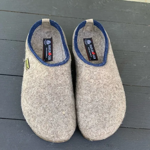 🚫SOLD🚫Haflinger Wool Slip On Shoes Size 39 - Image 2