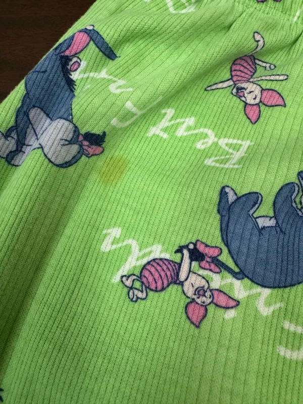 Disney Winnie The Pooh Eeyore and Piglet Pajama Set Size Medium - Image 9