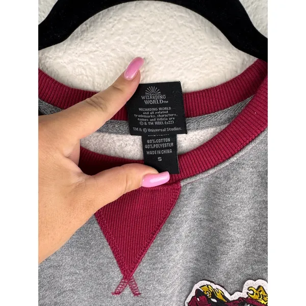 Harry Potter Gryffindor‎ Sweatshirt pullover small cozy cosplay souvenirs - Image 4