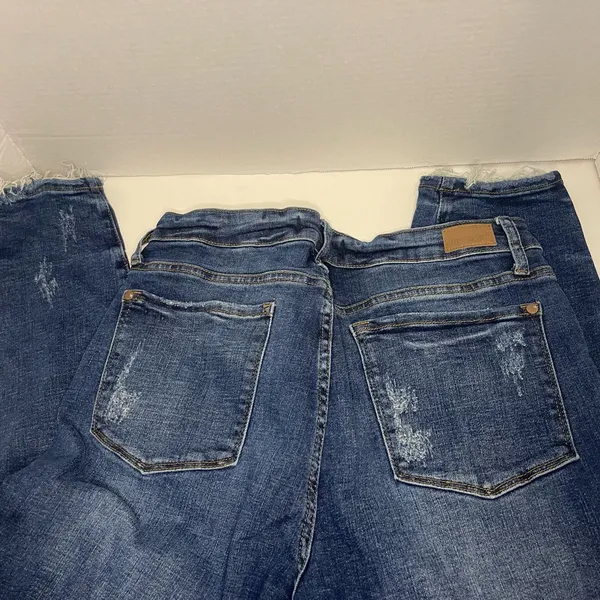 Judy Blue Dark Wash Denim Jeans - Image 5
