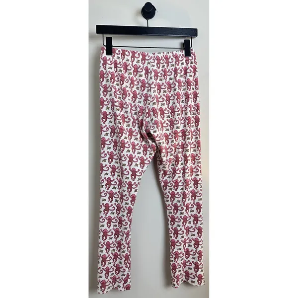 ROLLER RABBIT Monkey Pajamas in Pink Size X-Small - Image 10