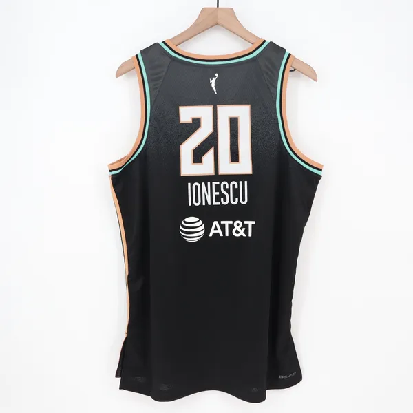 Nike New York Liberty Sabrina Ionescu #20 Explorer Edition Jersey Black - Image 7