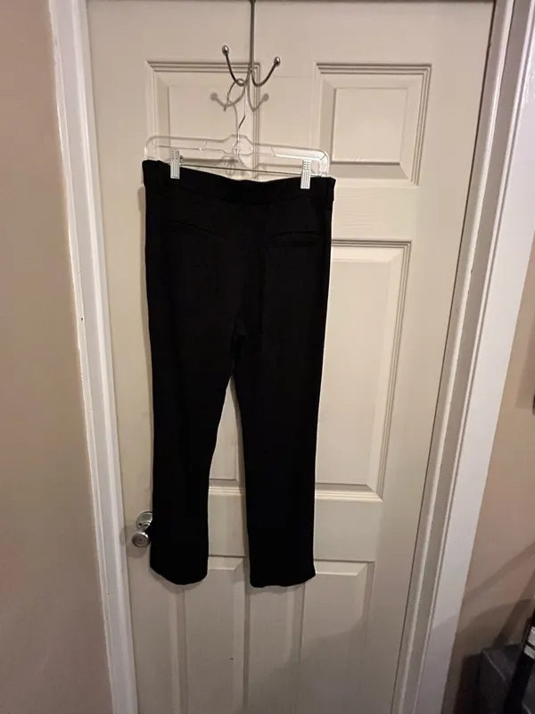 Lee Black Dress Pants — Tailored Straight Leg - size 10P - Image 6