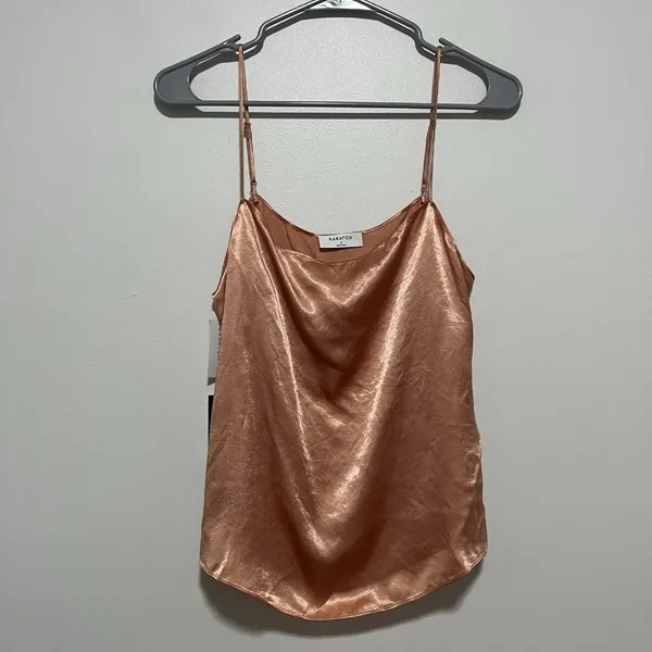 Babaton Aritzia NWT‎ Benji Soft Apricot Camisole Tank Size Small - Image 2
