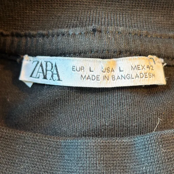 Zara Black Knit‎ Top - Image 4