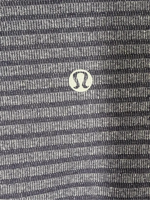 Lululemon Purple‎ Striped Run Swiftly Tech Top - Image 4