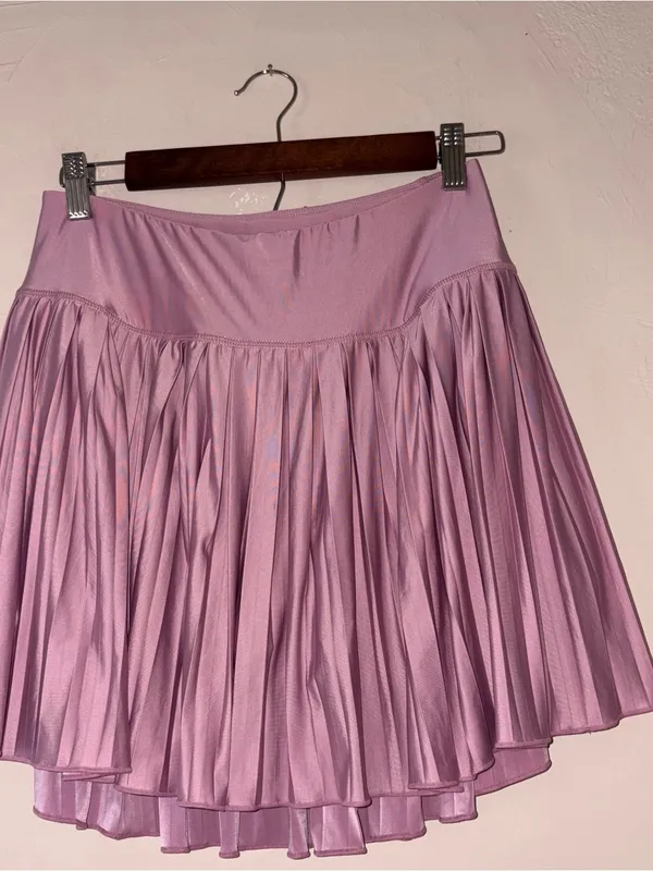 Blakeley Ivy League Pleated Athletic Skort Mauve Pink S/M - Image 2