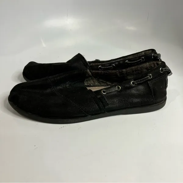 Bobs faux fur‎ lined flats leather lining size 8 - Image 3