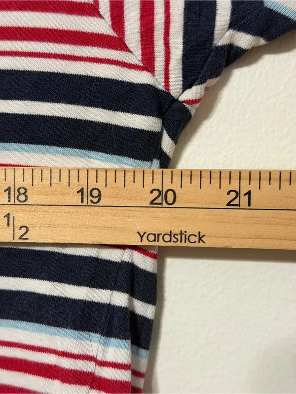 Ralph Lauren Striped Tee Size Medium Women’s Vintage Y2K Cotton Rugby USA Shirt - Image 10