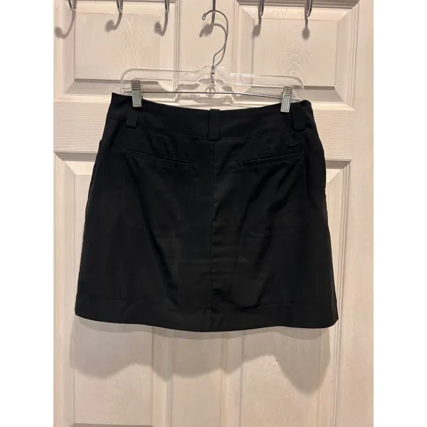 Nike Golf Dri-FIT Black Skort Womens Sz 6 Athletic‎ Tennis Skirt Built-in Shorts - Image 6