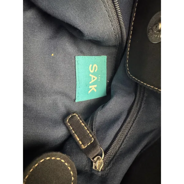 The Sak navy crocket tote shoulder bag - Image 3