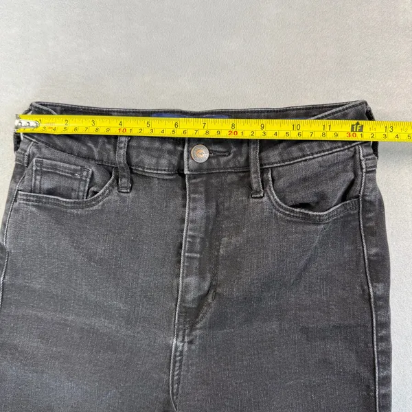 Hollister Ultra High Rise Super Skinny Jeans Black W25 L32 Classic Stretch - Image 6