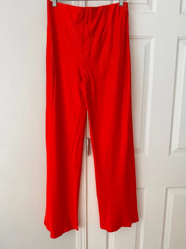 Anthropologie The Tilda Pull-On Wide-Leg Pants, Size M - Image 11
