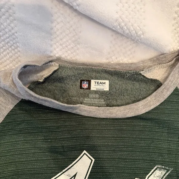 NFL NY jets long sleeve size shirt top medium M - Image 3