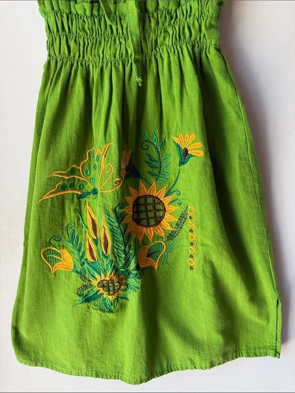 Sunflower Sundress Green Size XS - Image 3