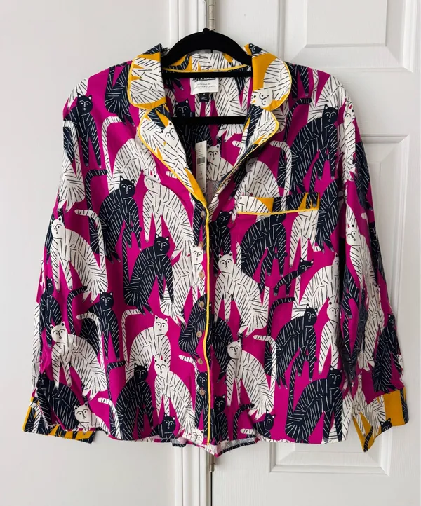 Anthropologie Marcello Velho Flannel Shirt, Size LP - Image 5