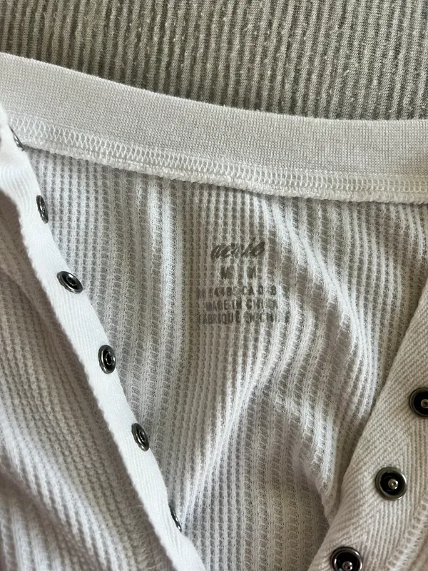 Aerie White Long Sleeve - Image 3