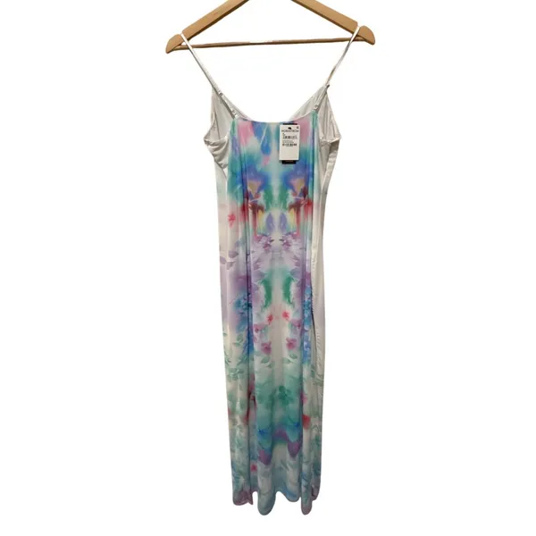 AFRM Alyson Mesh Panel‎ Maxi Dress Size XS NWT - Image 8