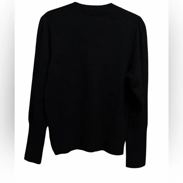 J. Crew Black Wool Blend Knit Sweater - Image 4