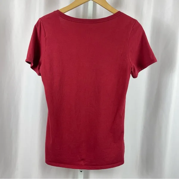 Nike The Nike Tee Medium Scoop Neck Just Do It Spellout Athletic Graphic Tee - Image 2