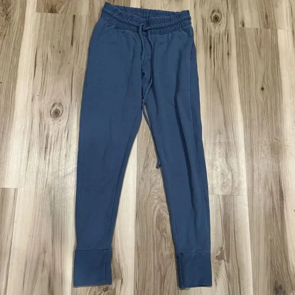 Free People Movement Sunny Skinny Sweat Pants Blue Women’s XS - Image 2