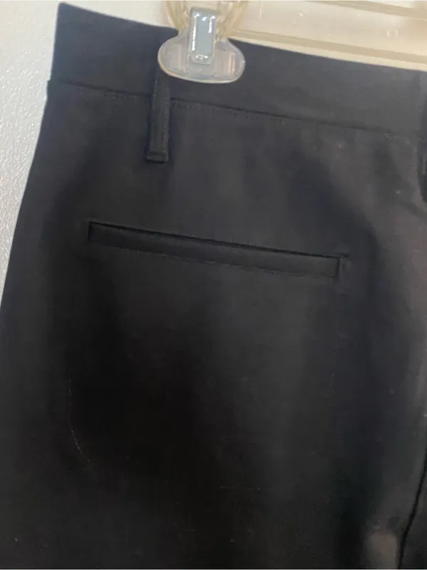 Quince Womens L Large 34x29 Black Ultra Stretch Ponte Pants 4 Pocket Casual NWT - Image 7