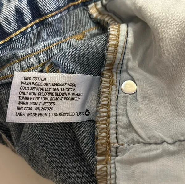 Target High Waisted Denim Shorts - Image 4