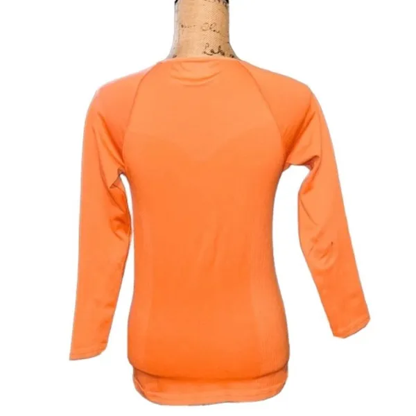 Womens Patagonia Capilene orange shirt M - Image 2