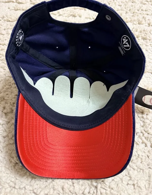 NEW 47 Brand Atlanta Braves Velour/velvet Cleanup Hat - Image 4