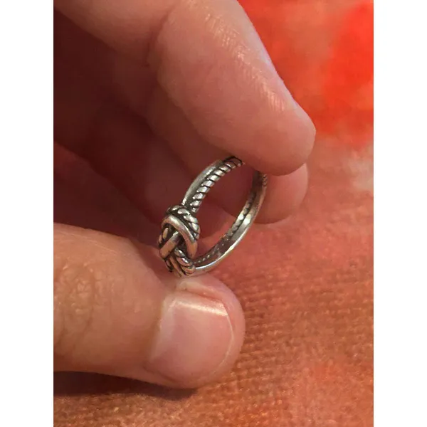 C65 size 5 ring 925 sterling silver - Image 6