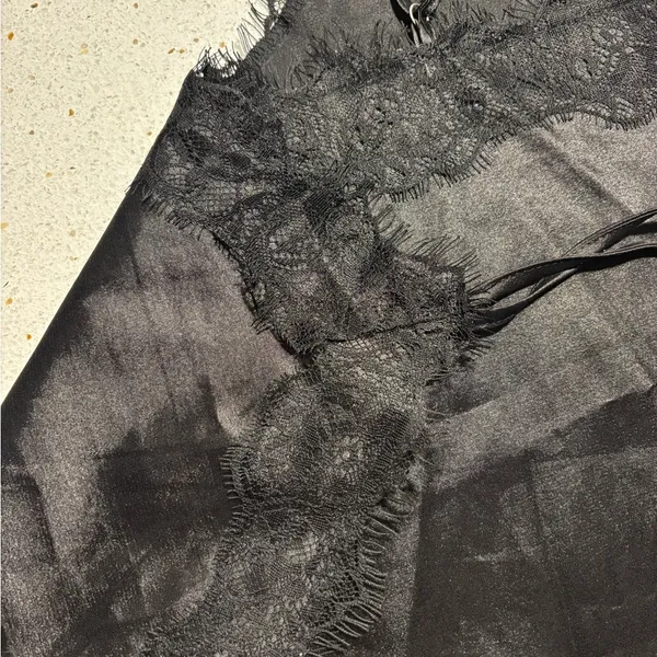 SheIn Black Lace Trim Cami Top - Image 3