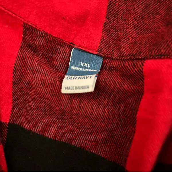 flannel pajama set, plus size XXL - Image 12