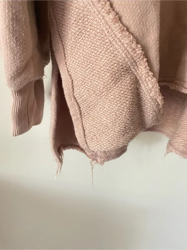 Free People We The Free Wonderful Pullover Mock Sweatershirt Winter Bloom Small - Image 7
