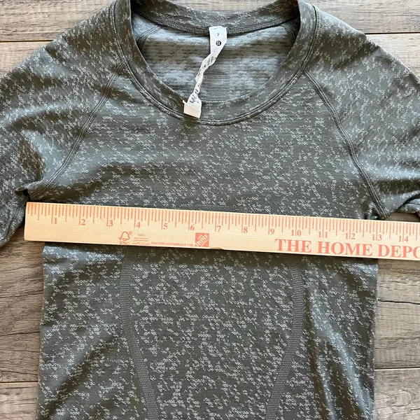 Lululemon Swiftly Tech Long Sleeve Shirt 2.0 Distorted Static Rover / White Opal - Image 4