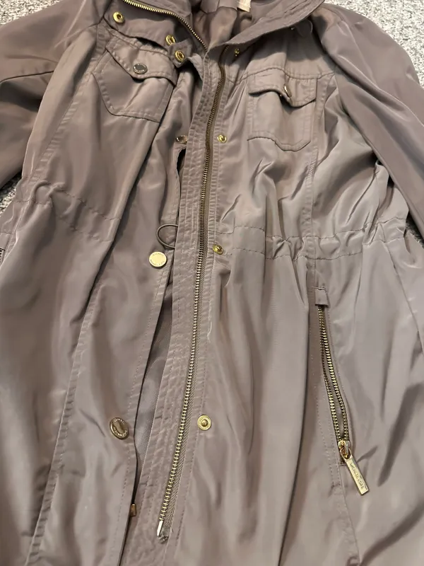 Michael Kors beige khaki coat - Image 2