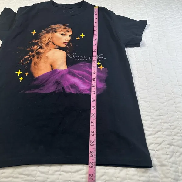 Taylor Swift Black and Purple SPEAK NOW Graphic Tee Taylor’s Version - Image 6