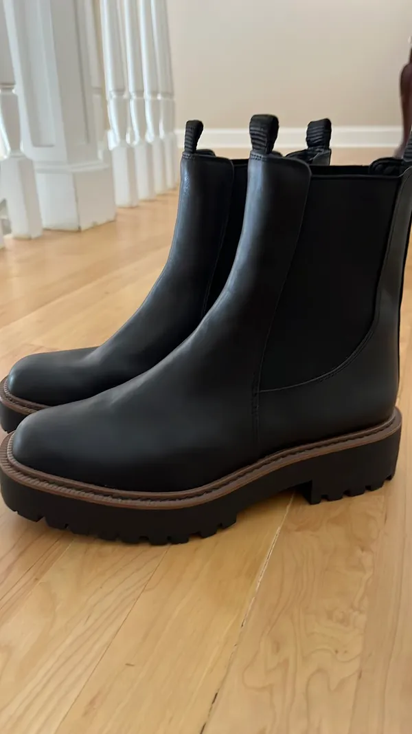Black Sam Edelman leather Laguna Boots size 7.5 - Image 6